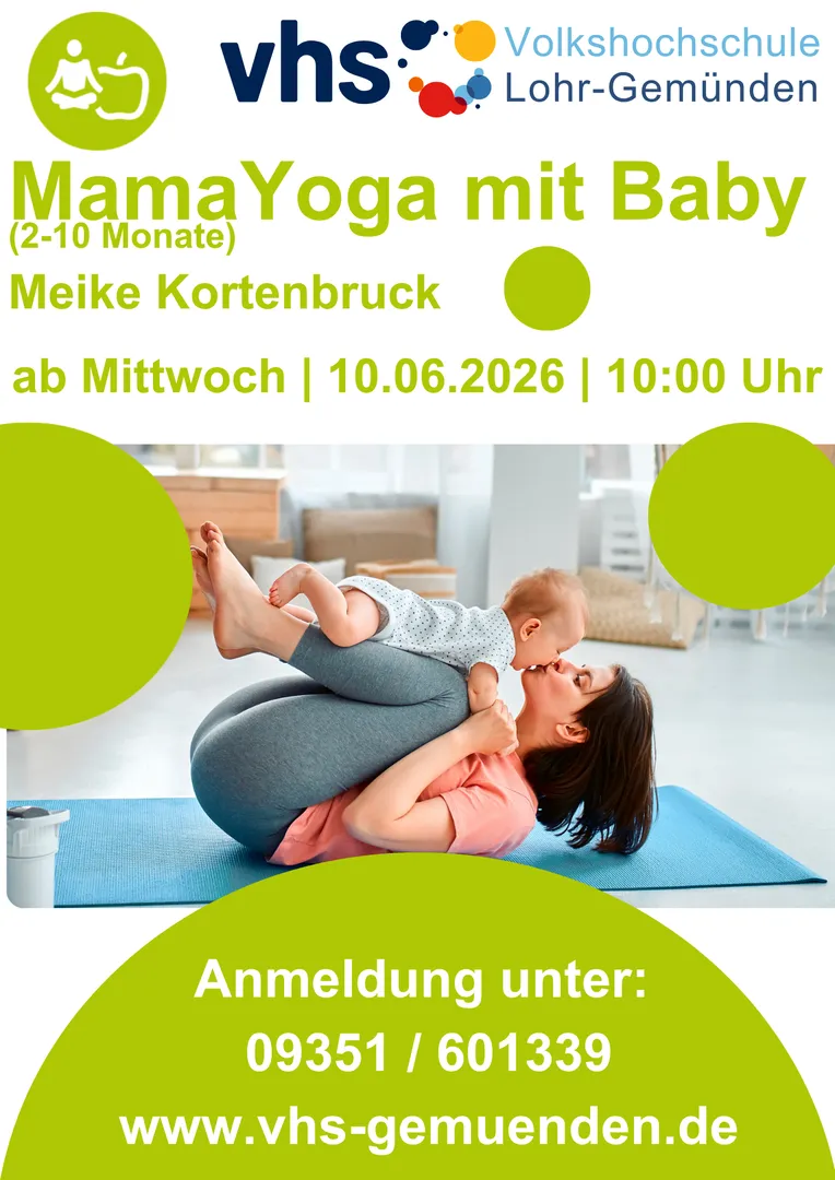 MamaYoga mit Baby (2-10 Monate)