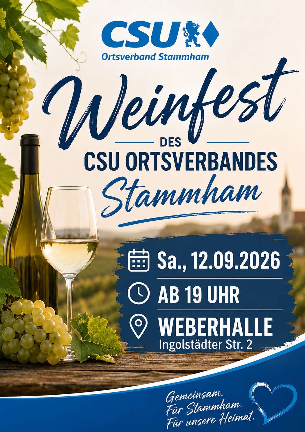 Weinfest der CSU Stammham