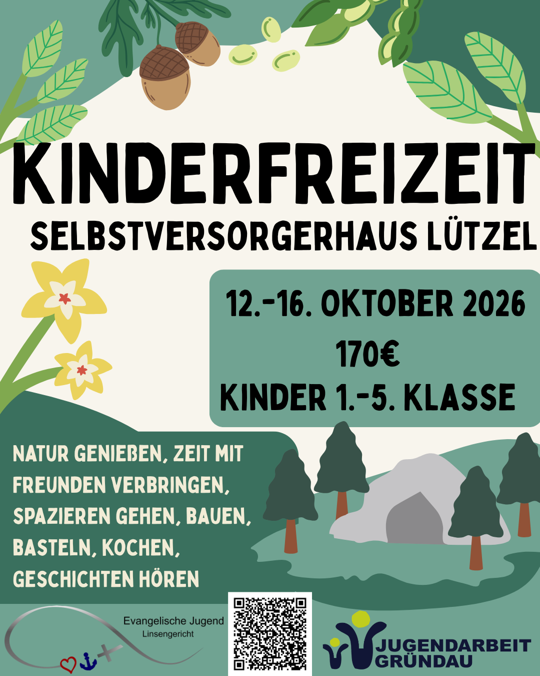 Kinderfreizeit in den Herbstferien