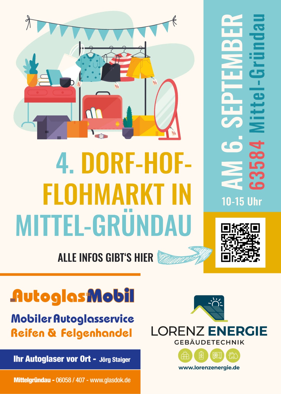 4. Dorf-Hof-Flohmarkt in Mittel-Gründau 🏡🛍️
