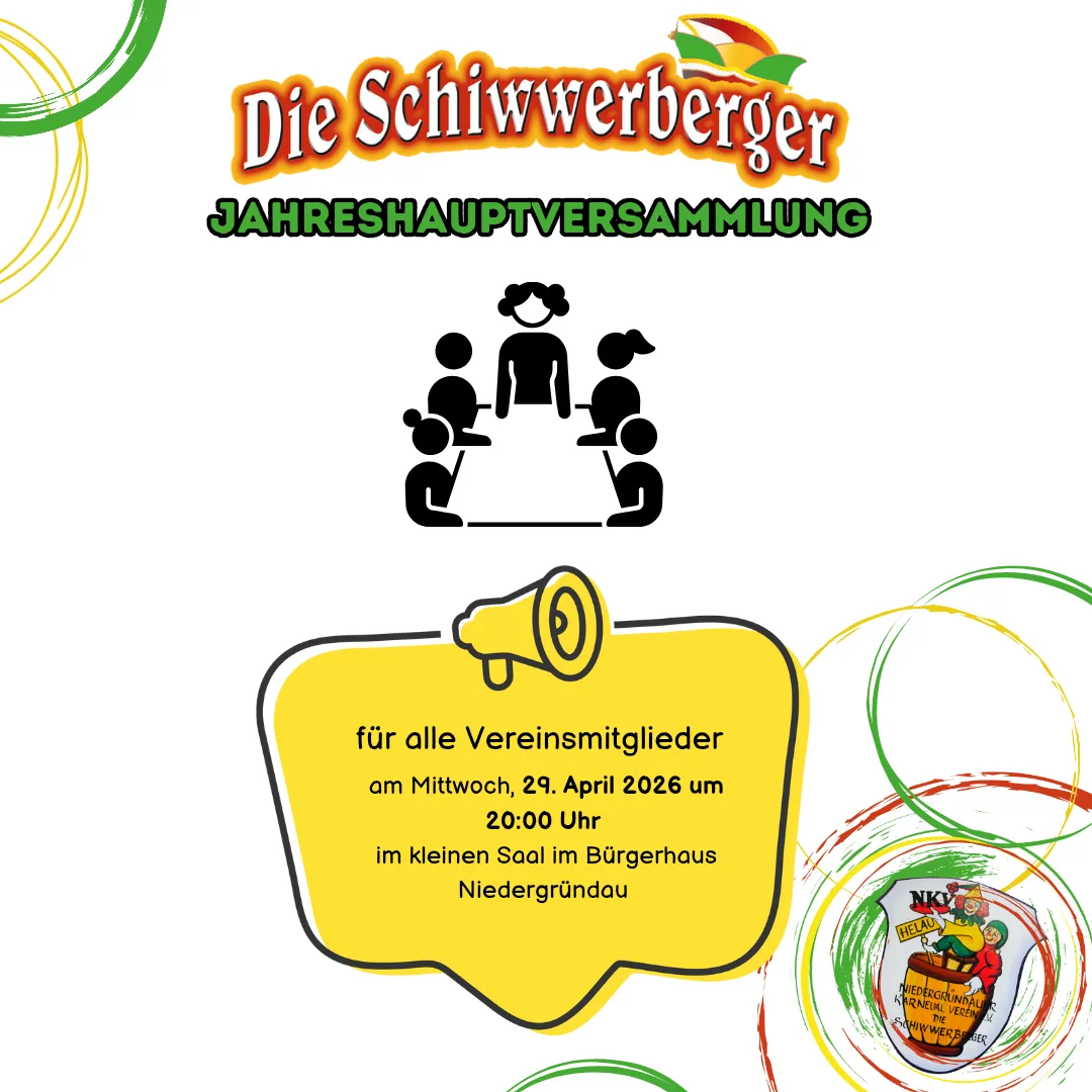 Jahreshauptversammlung