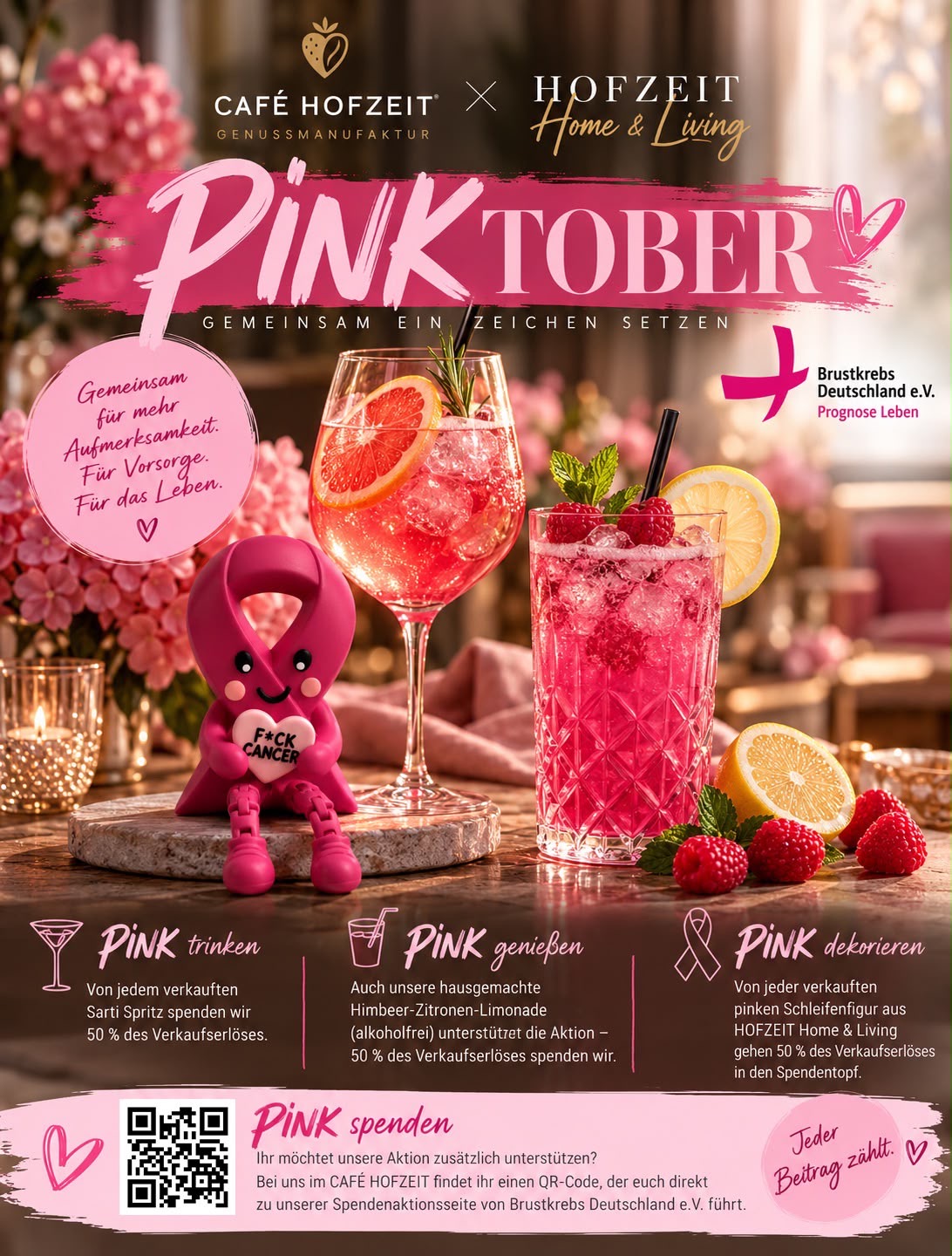 CAFÉ HOFZEIT WIRD PINK! 🎀