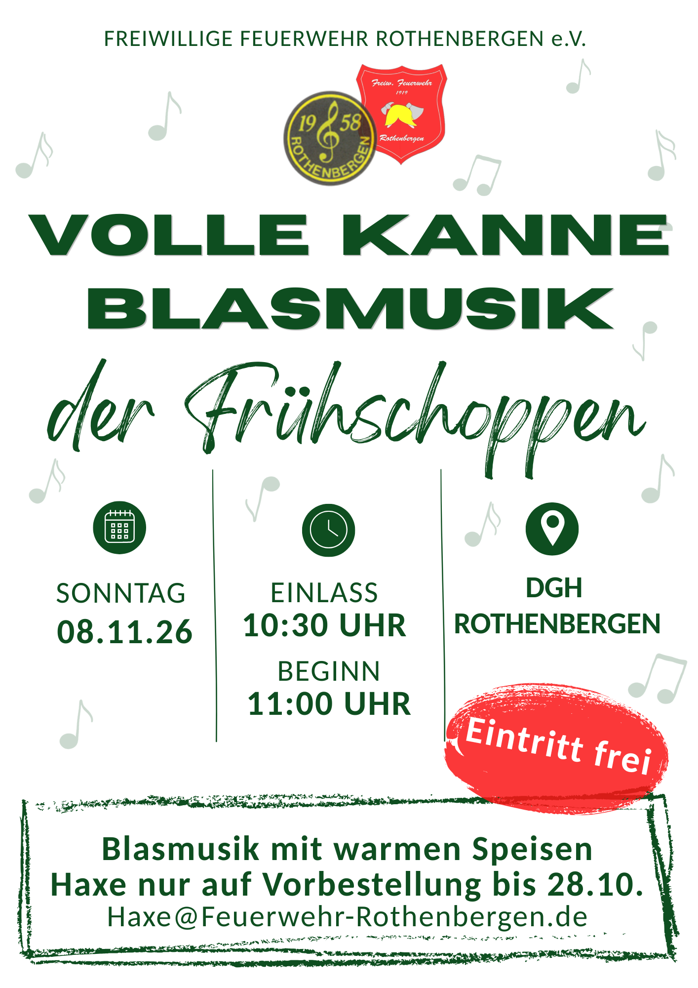 Nur noch wenige Tage: Haxe jetzt vorbestellen!