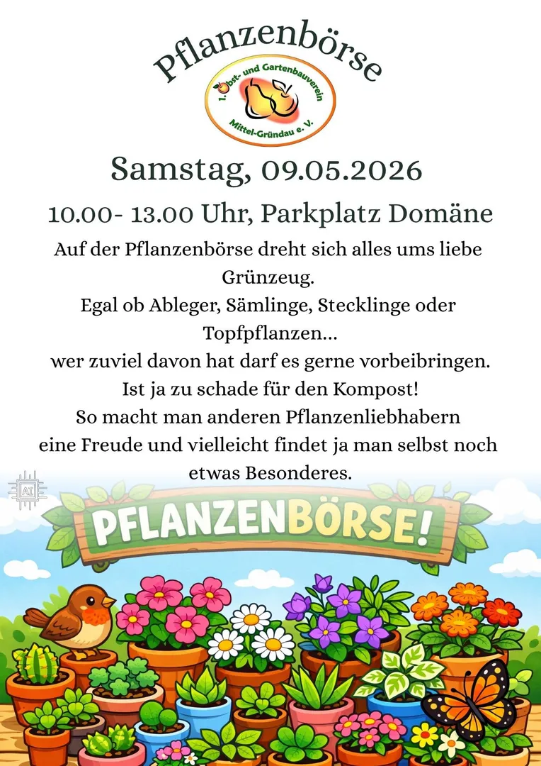 Pflanzentauschbörse