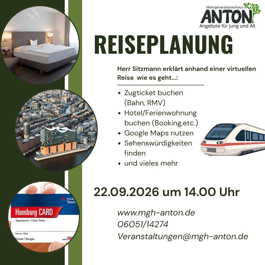 Reiseplanung- am Beispiel einer virtuellen Reise