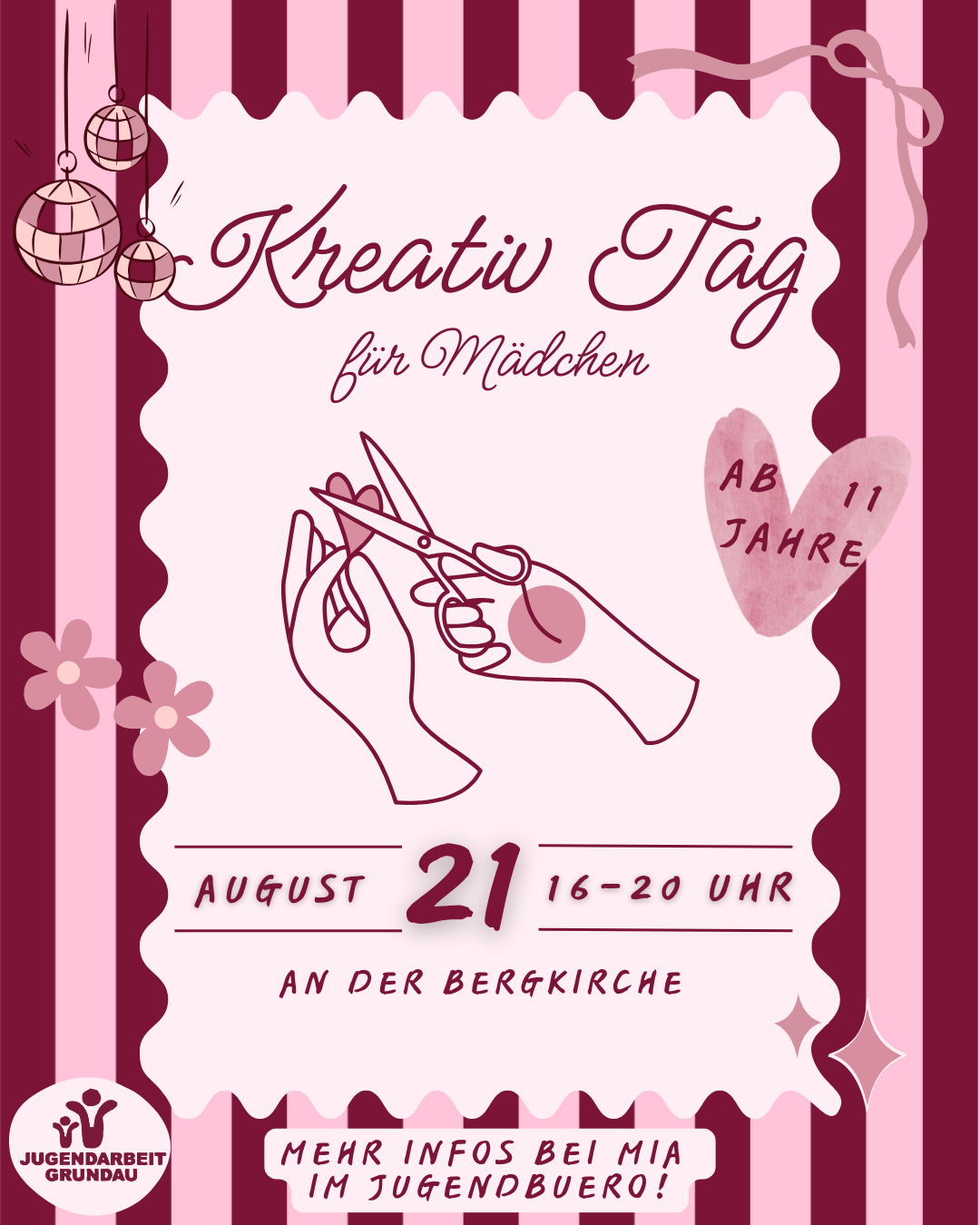 Kreativ Tag für Mädchen 