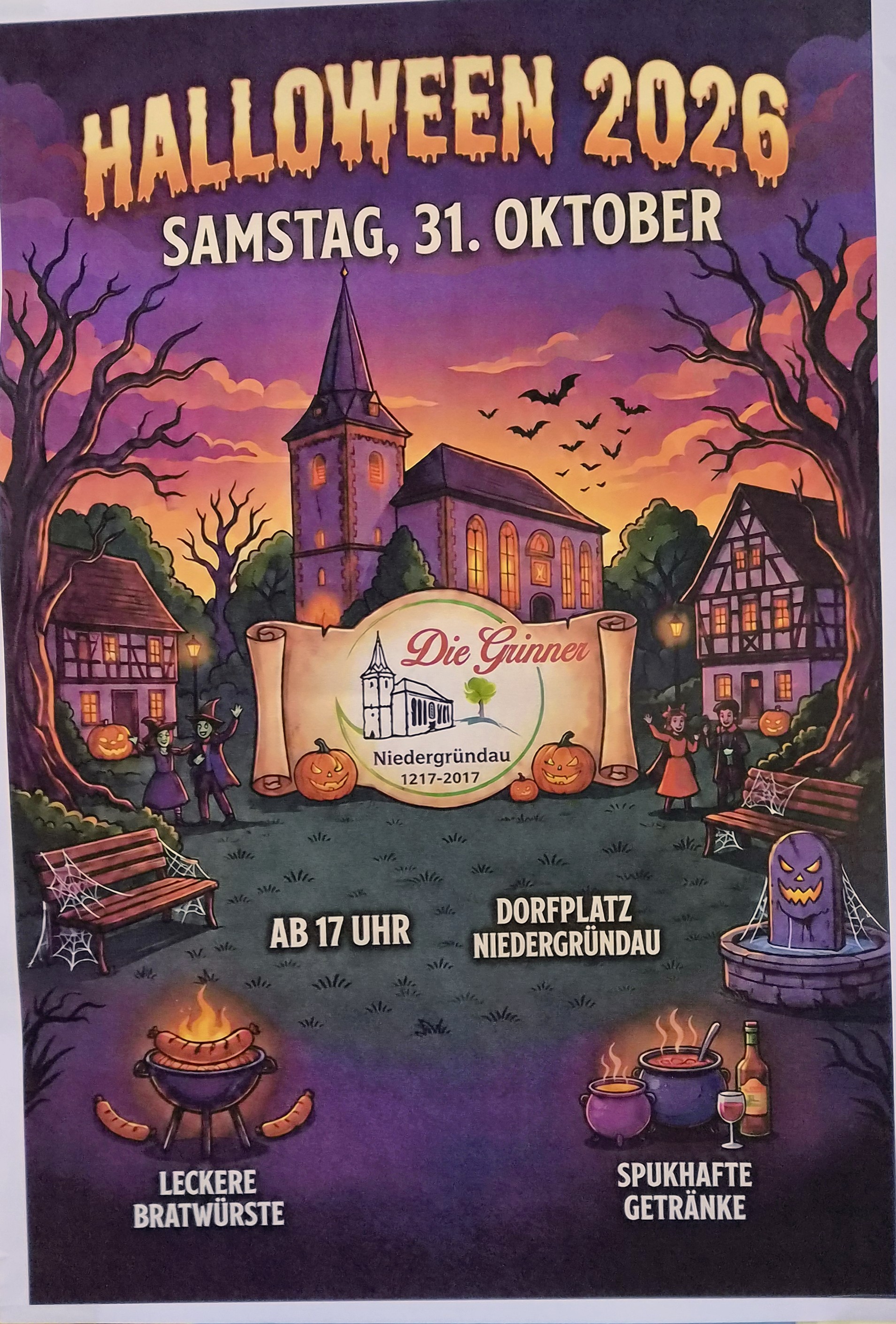 Halloweeen am Dorfplatz