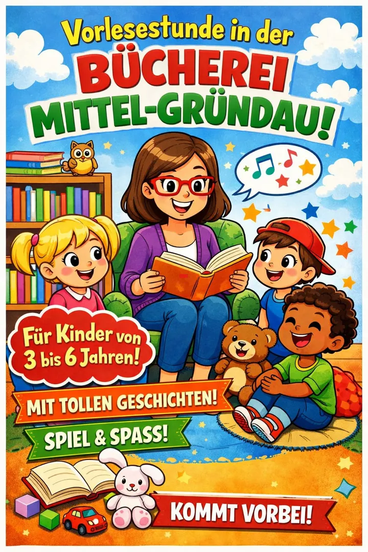 Vorlesestunde für Kinder