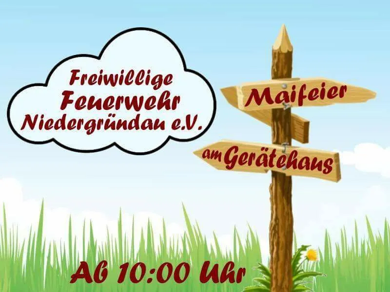 1. Mai am Feuerwehrhaus Niedergründau