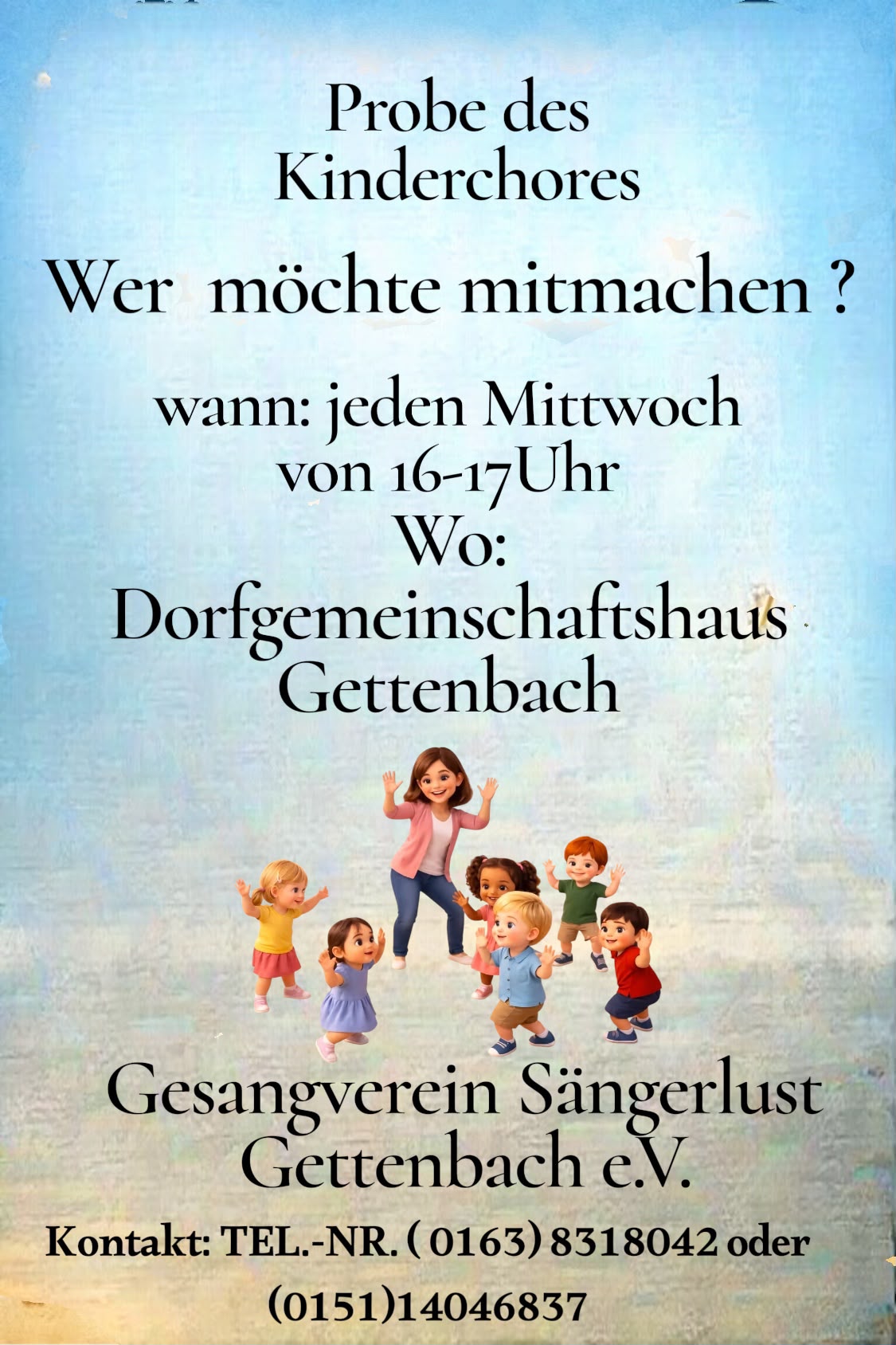 Kinderchor  Probe 