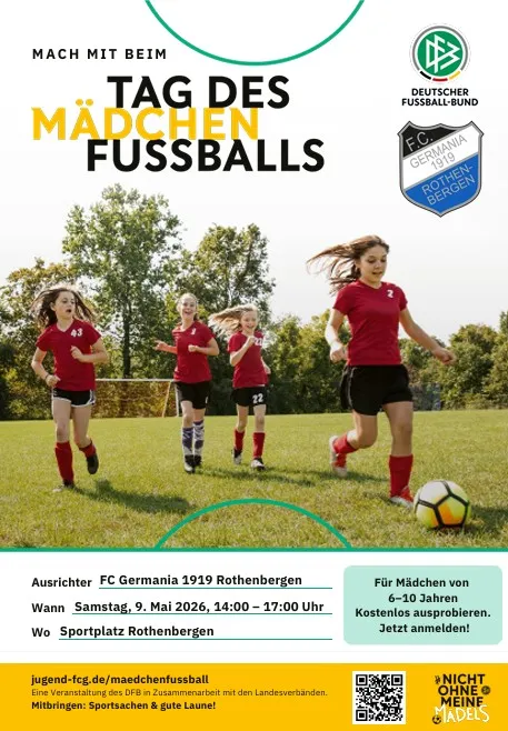 Mädchen-Fußball-Tag am 9.5.26