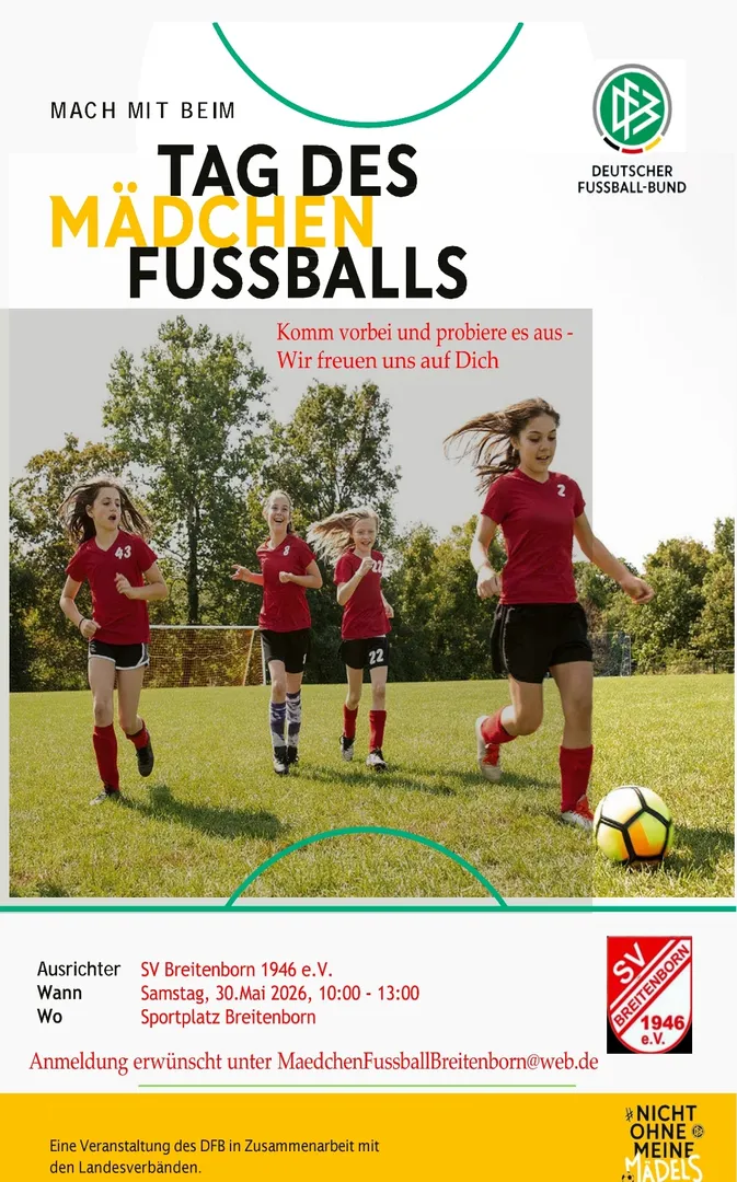 Mädchenfußballtag 30. Mai SV Breitenborn 
