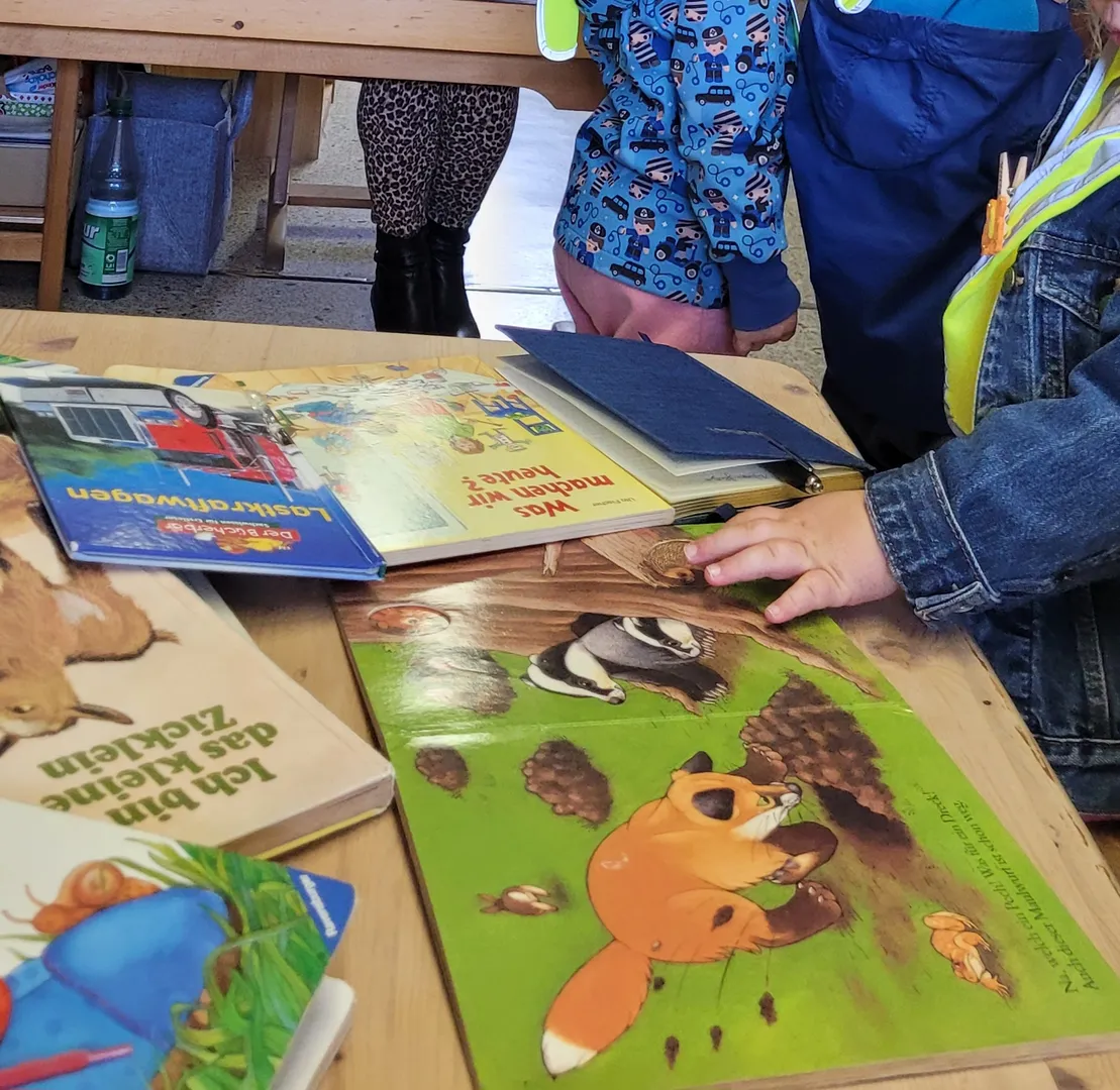 Besuch der Krippenkinder 