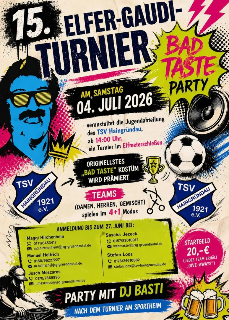 15. Elfer-Gaudi-Turnier