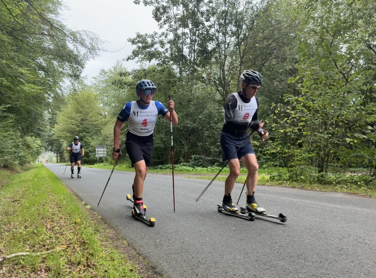 Skiroller Berglauf auf den Farnsberg