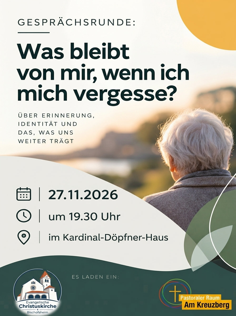 Was bleibt von mir, wenn ich mich vergesse?