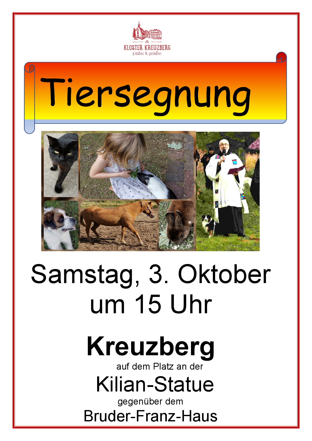 Tiersegnung 