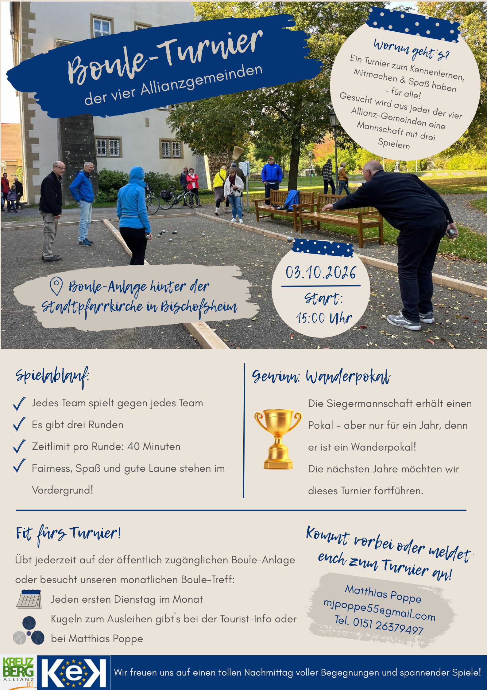 Boule-Turnier der vier Allianzgemeinden am 03.10.2026