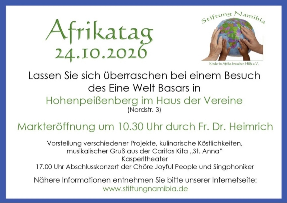 Afrikatag in Hohenpeißenberg