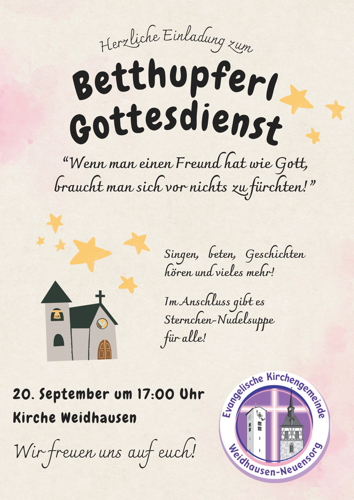 Betthupferl-Gottesdienst 