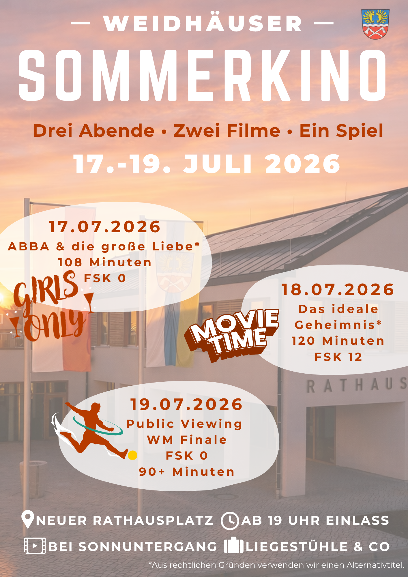 🎬✨Weidhäuser Sommerkino✨🎬
