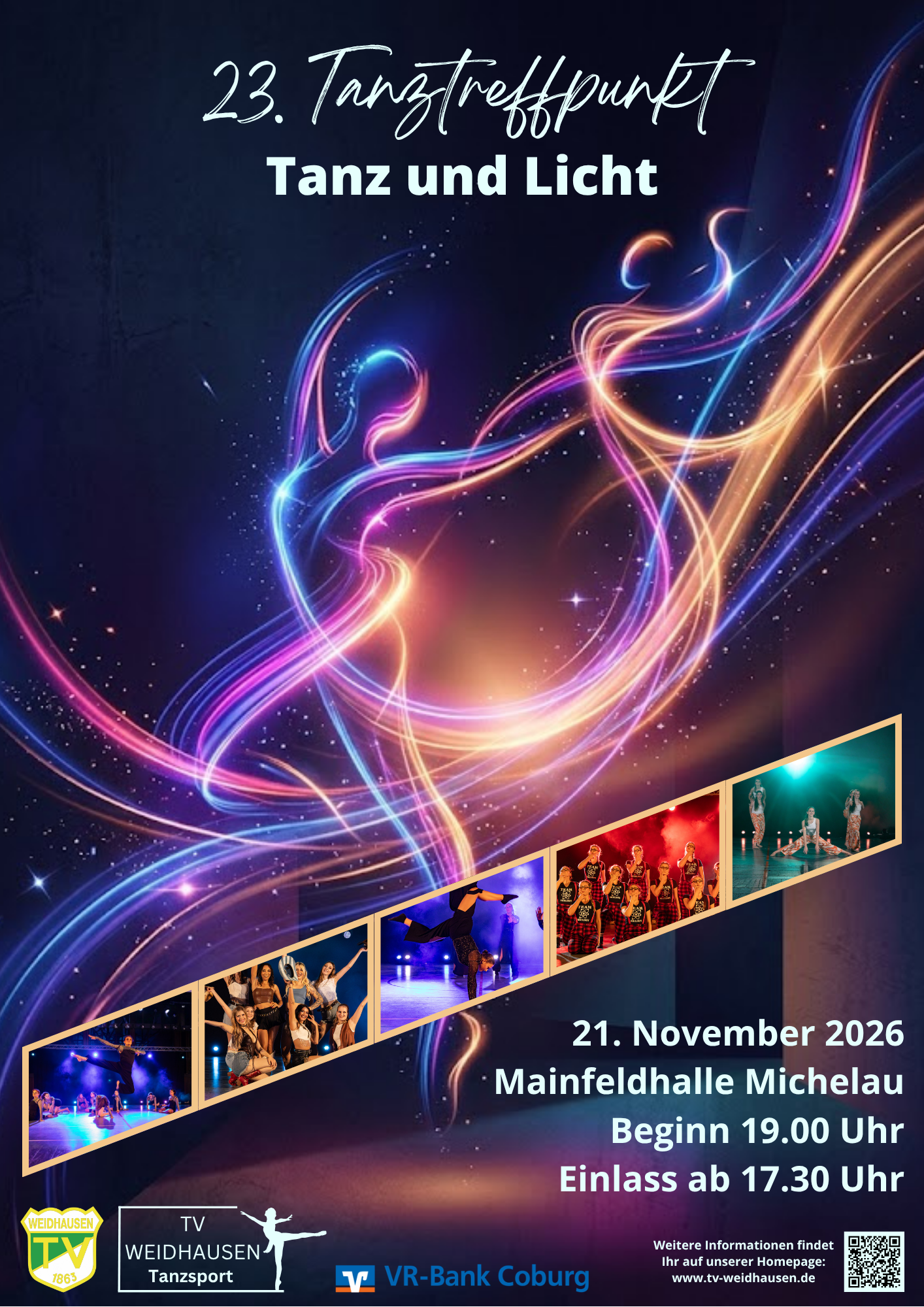 Vorankündigung: 23. Tanztreffpunkt „Tanz und Licht“
