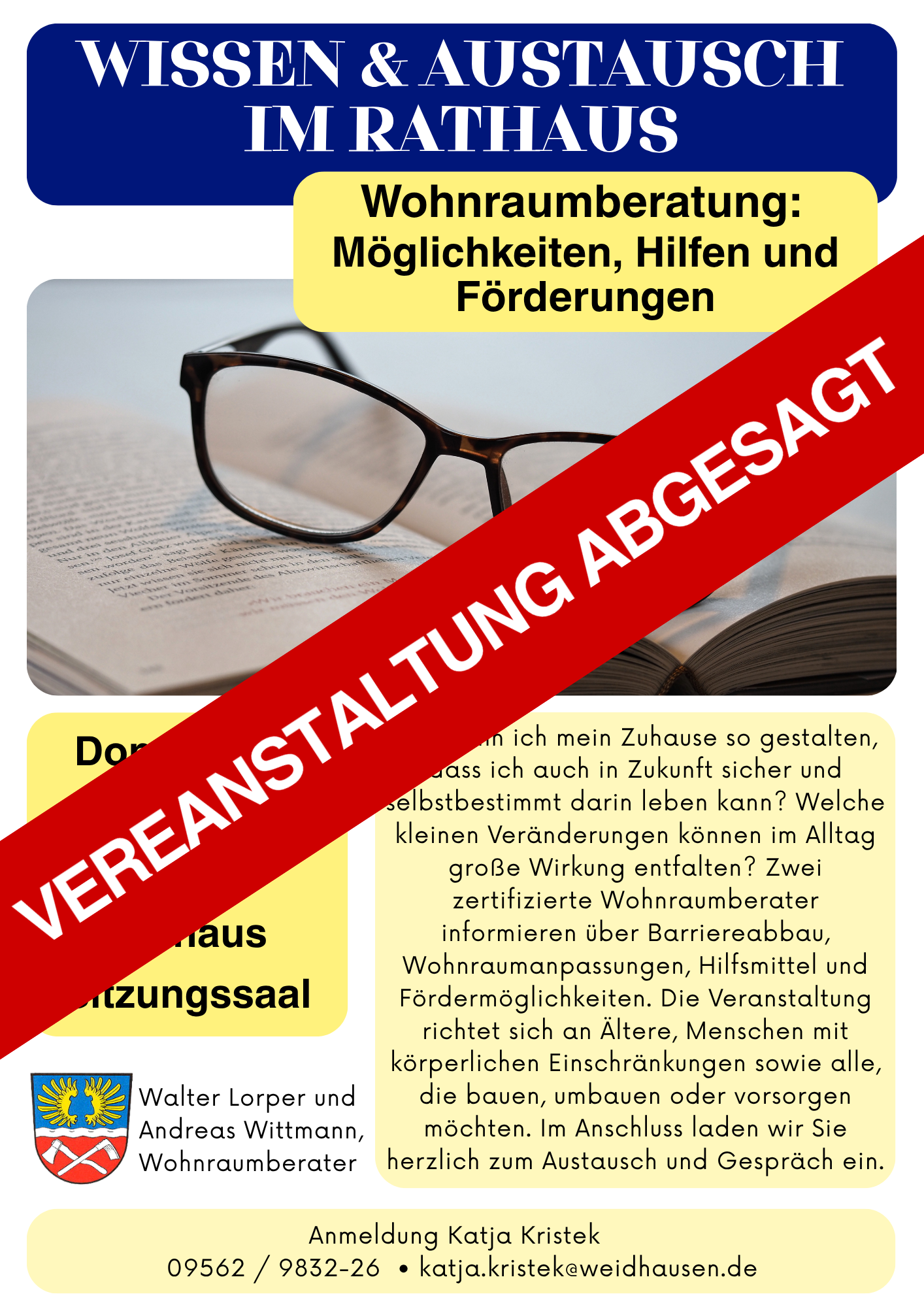 Wissen und Austausch im Rathaus