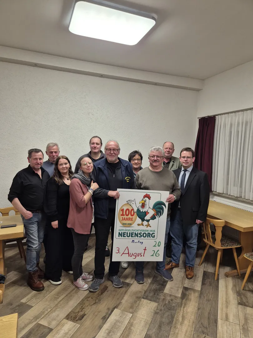 100 . JHV GEFLÜGELZUCHTVEREIN NEUENSORG 