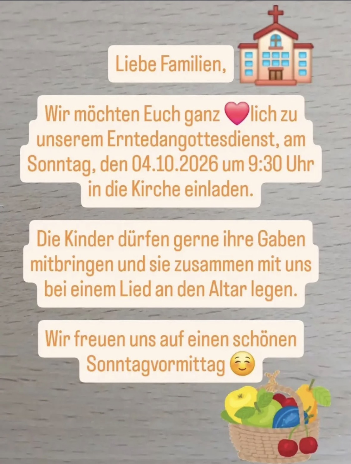Kirchliche Nachrichten 