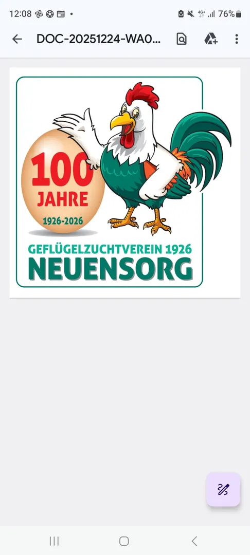 100 Jahre GZV NEUENSORG 