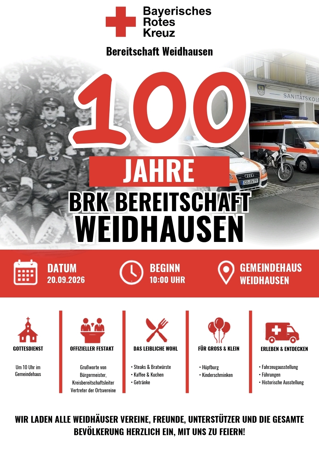 100 Jahre BRK Weidhausen