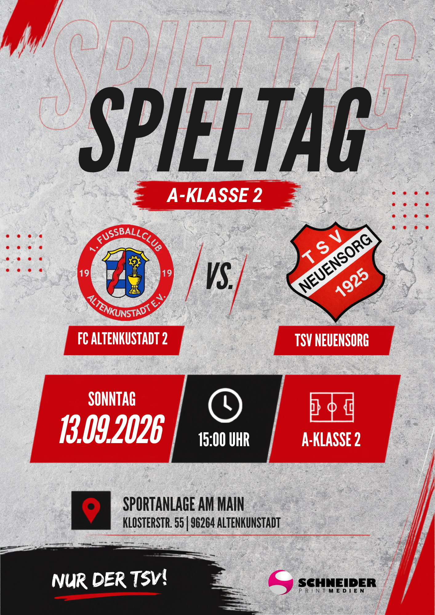 ⚽ AUSWÄRTS & SG-HEIMSPIEL 🔴⚪