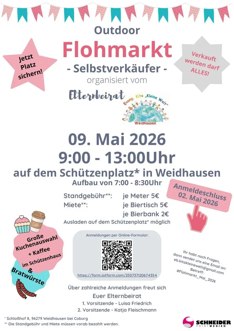 Informationen aus der Evangelischen Kirchengemeinde Weidhausen - Neuensorg