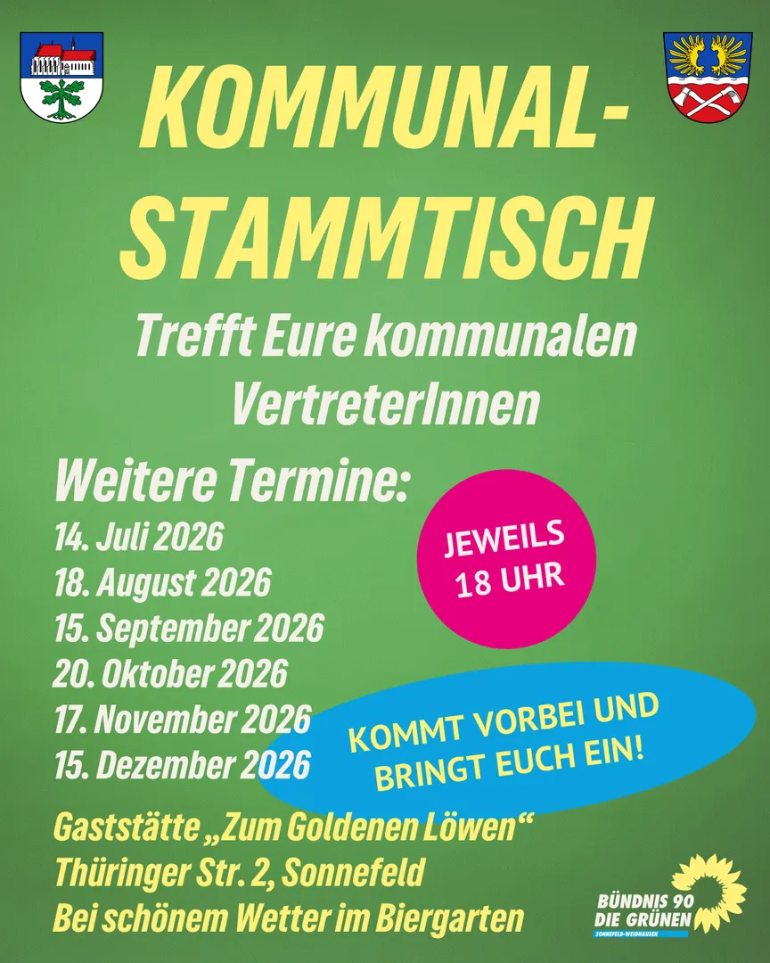 Offener Grüner Stammtisch