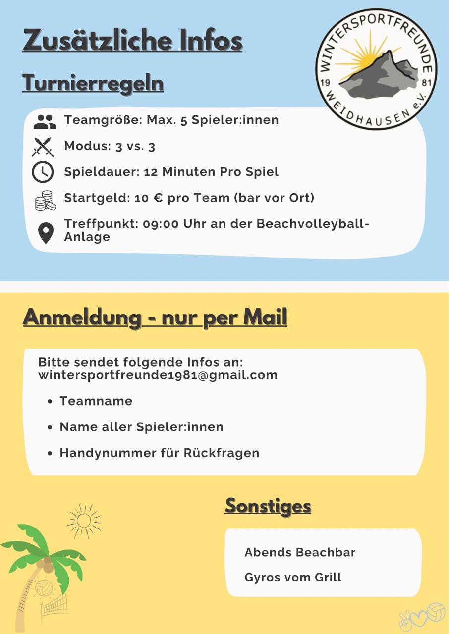 Beachvolleyball-Turnier