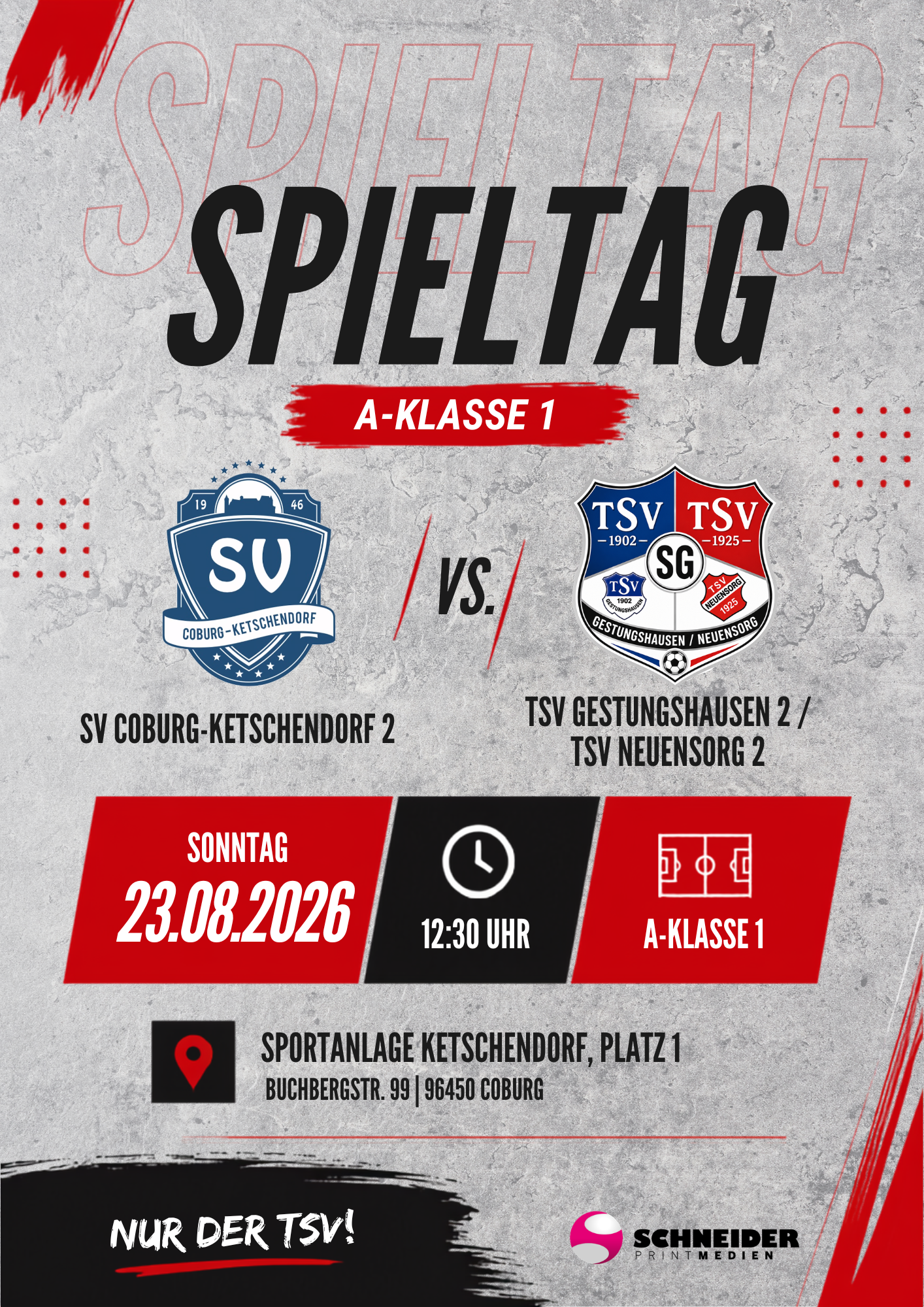 ⚽️AUSWÄRTSSPIELTAG AM SONNTAG! 🔴⚪