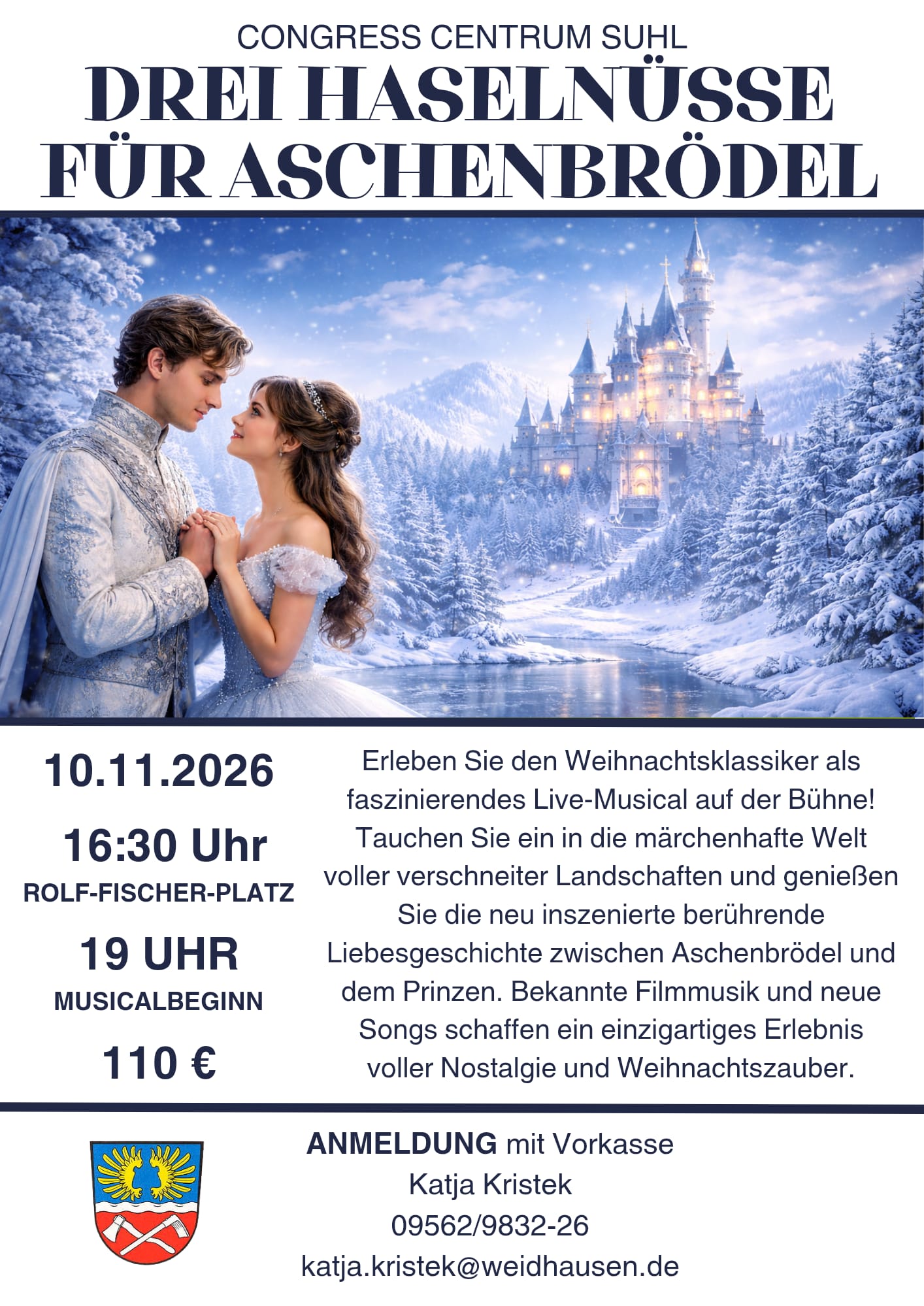Drei Haselnüsse für Aschenbrödel 