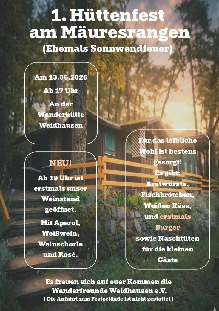 Hüttenabend Wanderfreunde 