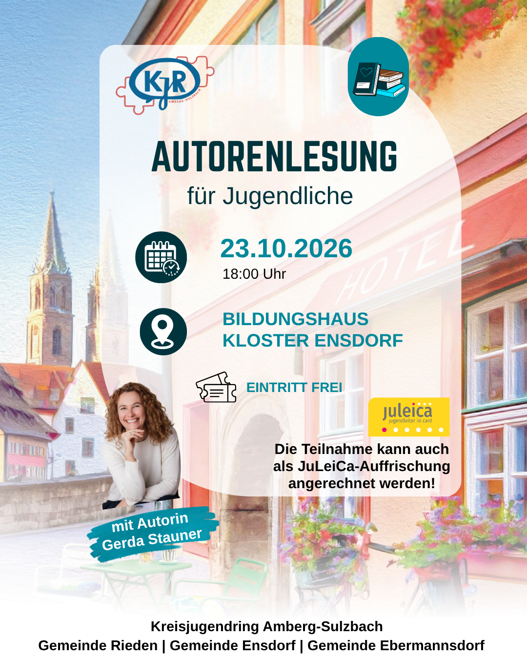 Autorenlesung mit Gerda Stauner 📖❤️ 