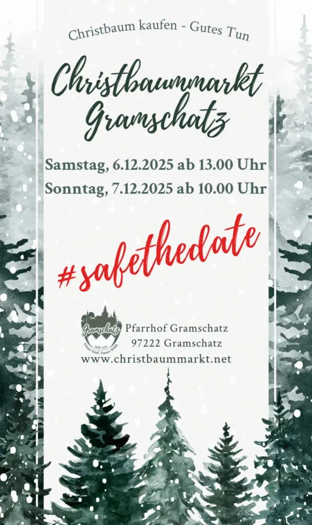 Christbaummarkt Gramschatz