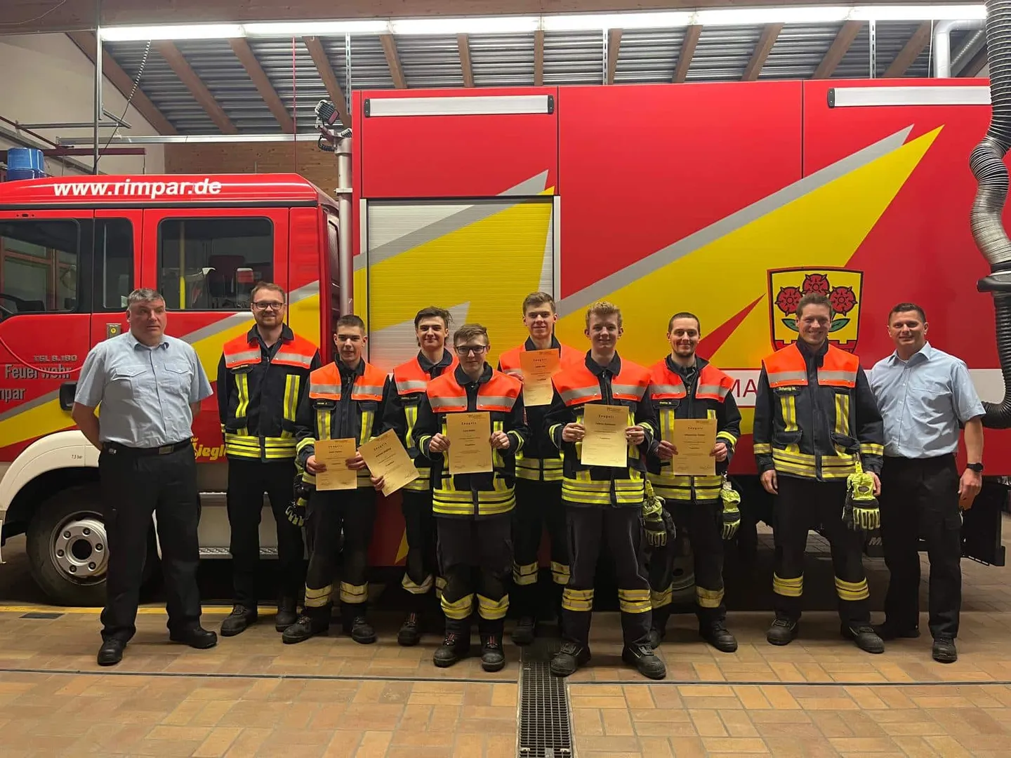 140. Jubiläum der Freiwilligen Feuerwehr Rimpar – „Ein Hoch auf unsere Helden in Rot!“