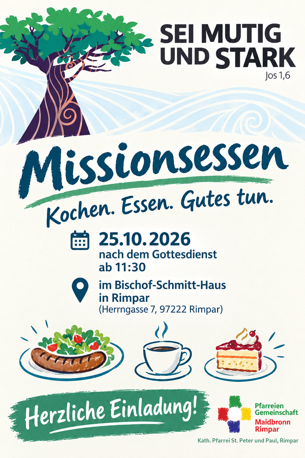 Missionsessen - Kochen - Essen - Gutes Tun
