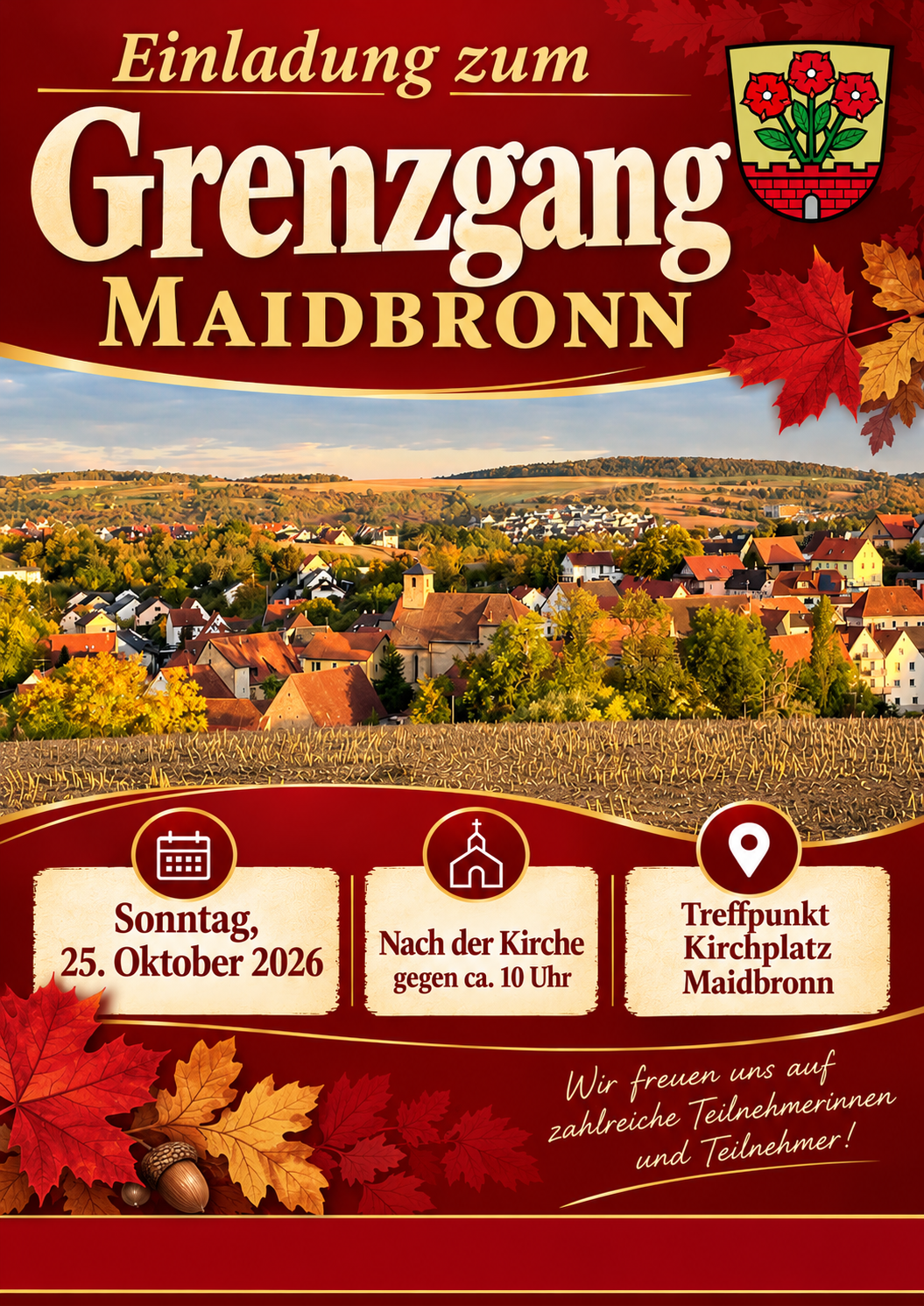 Grenzgang in Maidbronn