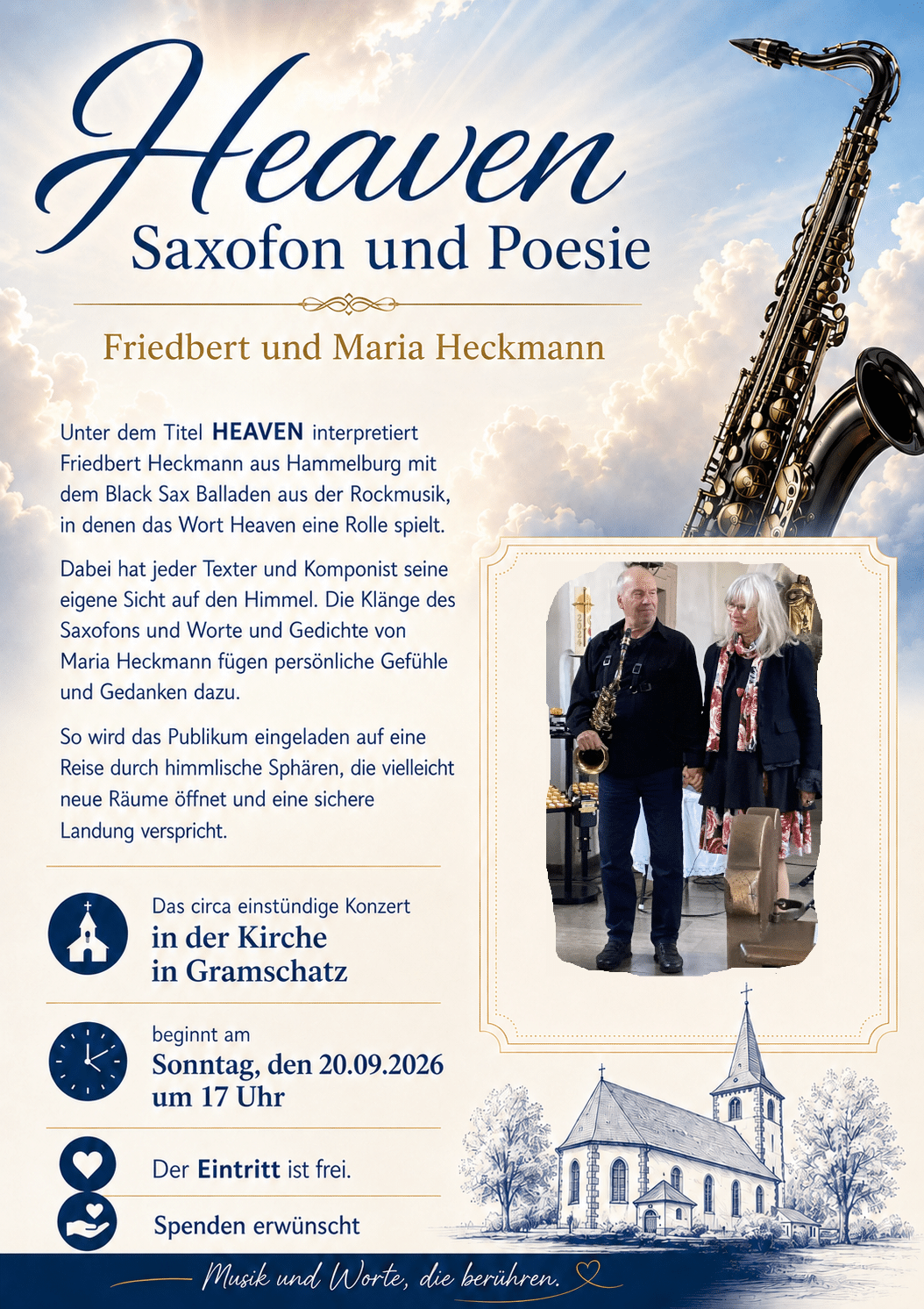 Heaven - Saxofon und Poesie