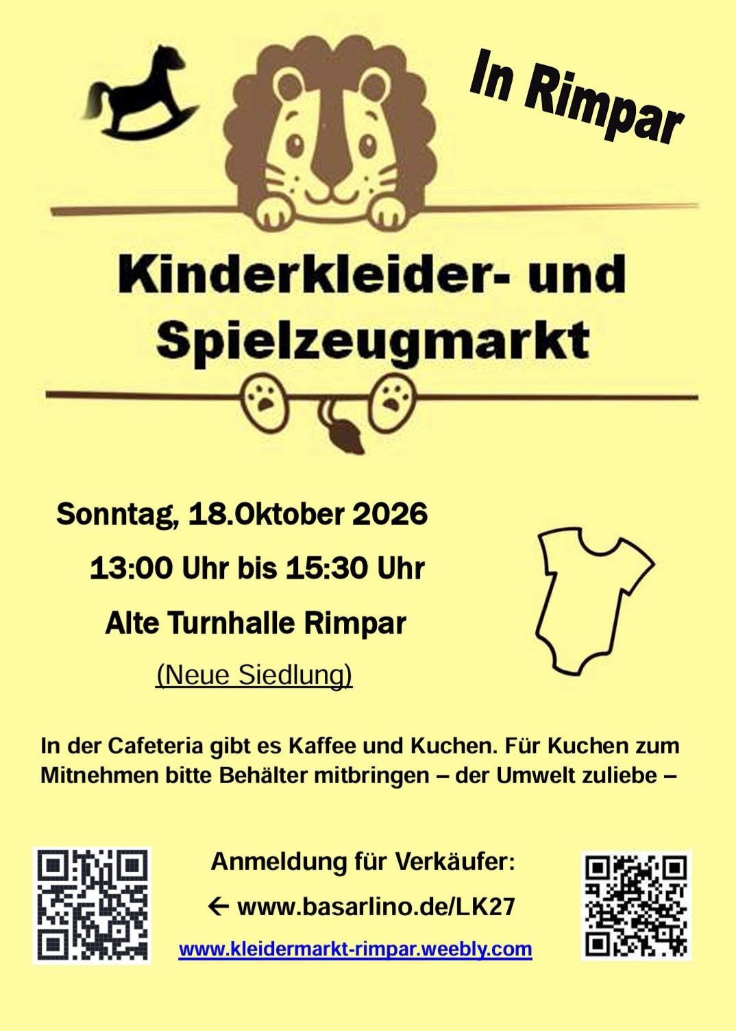 Kinderkleider- und Spielzeugmarkt Rimpar