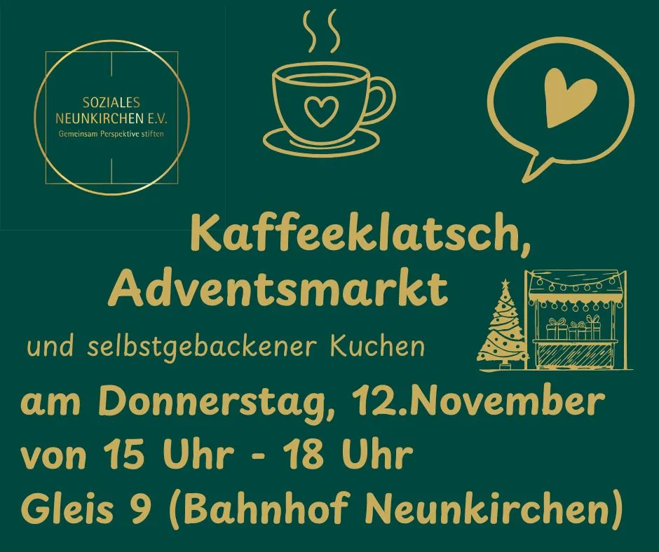 Kaffeeklatsch mit Adventsmarkt