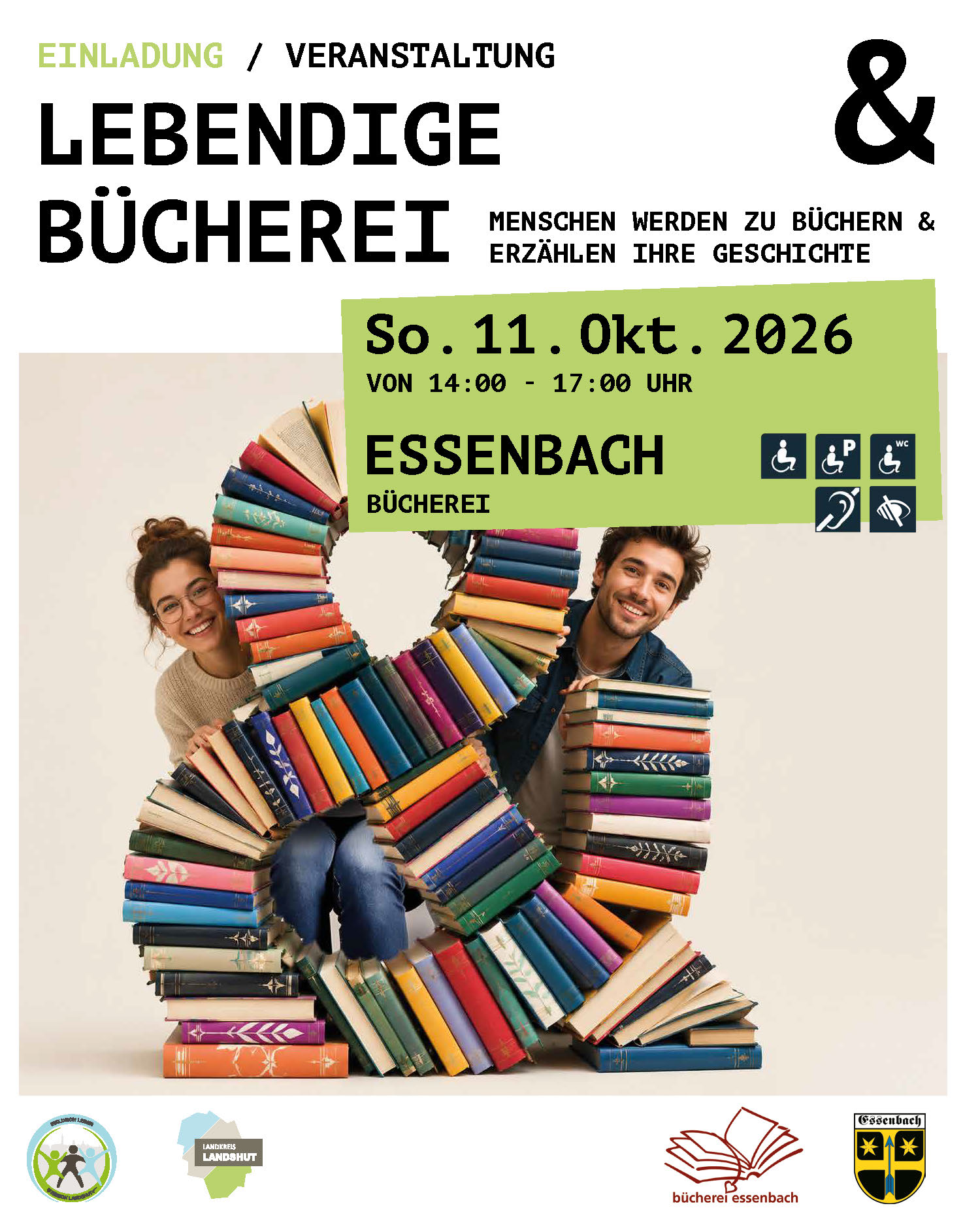 Kultur für alle - Lebendige Bücherei in Essenbach
