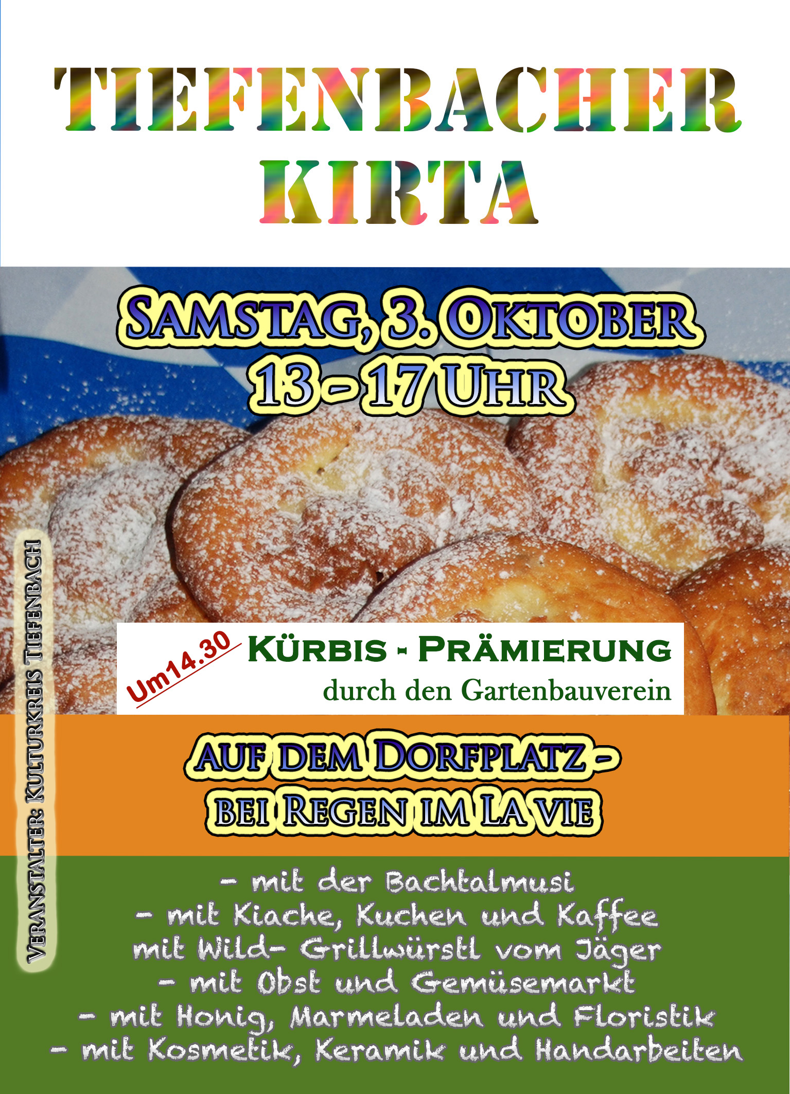 Jubiläums- Kirta in Tiefenbach