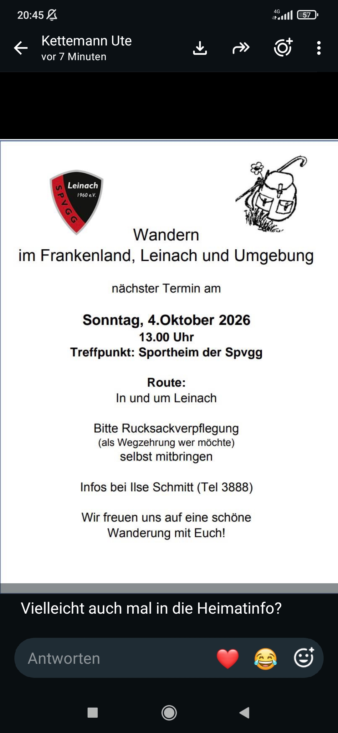 Wandern im Frankenland, Leinach und Umgebung 