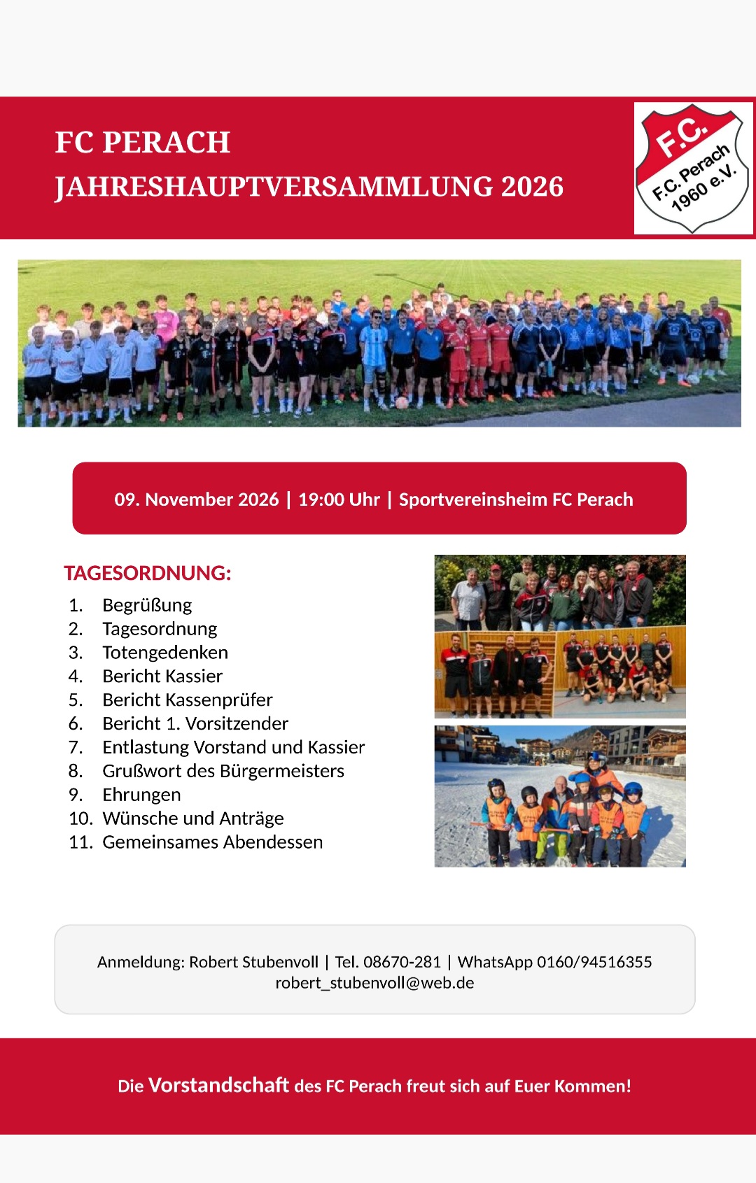 Jahreshauptversammlung 